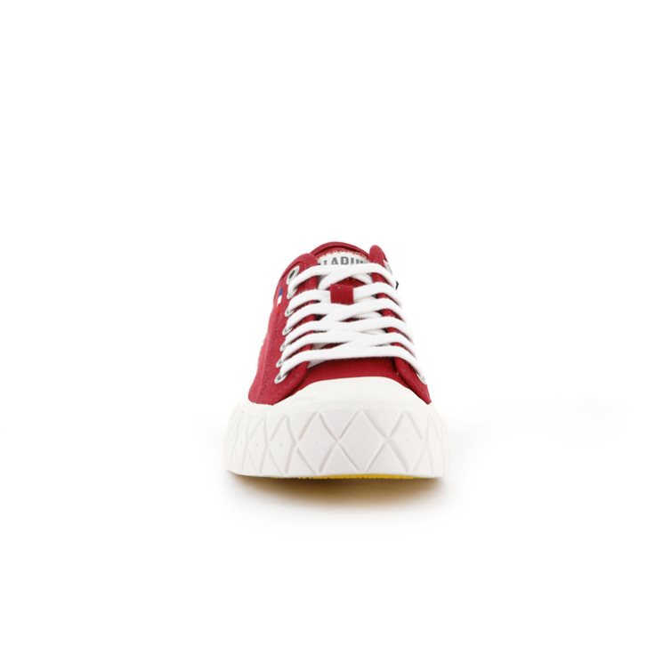 Palladium Palla Ace Canvas Low Tops Sneakers Dames Rood | NL 61VBTOM